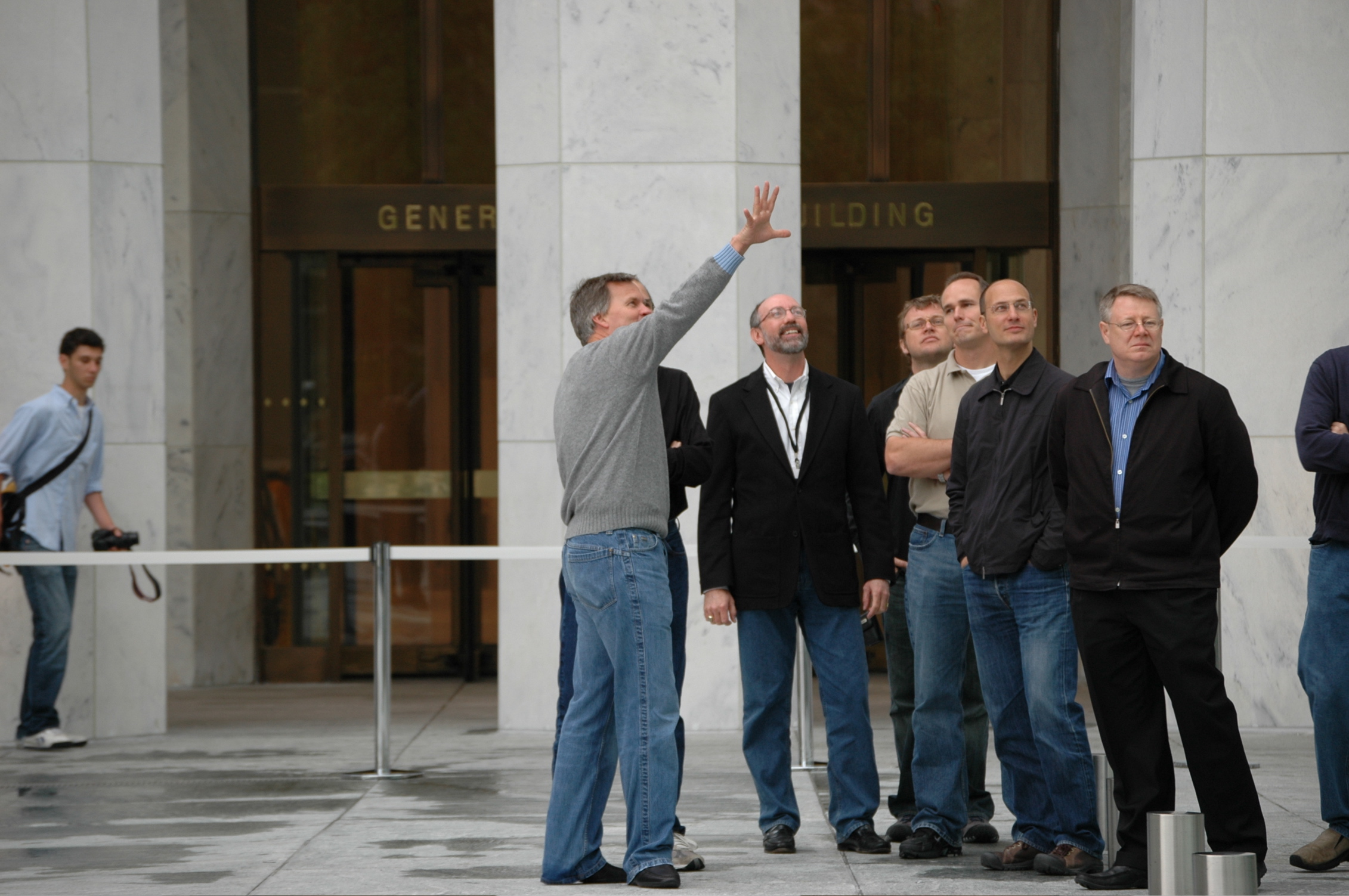 Ron Johnson (VP Apple Retail) did the big tour for everyone