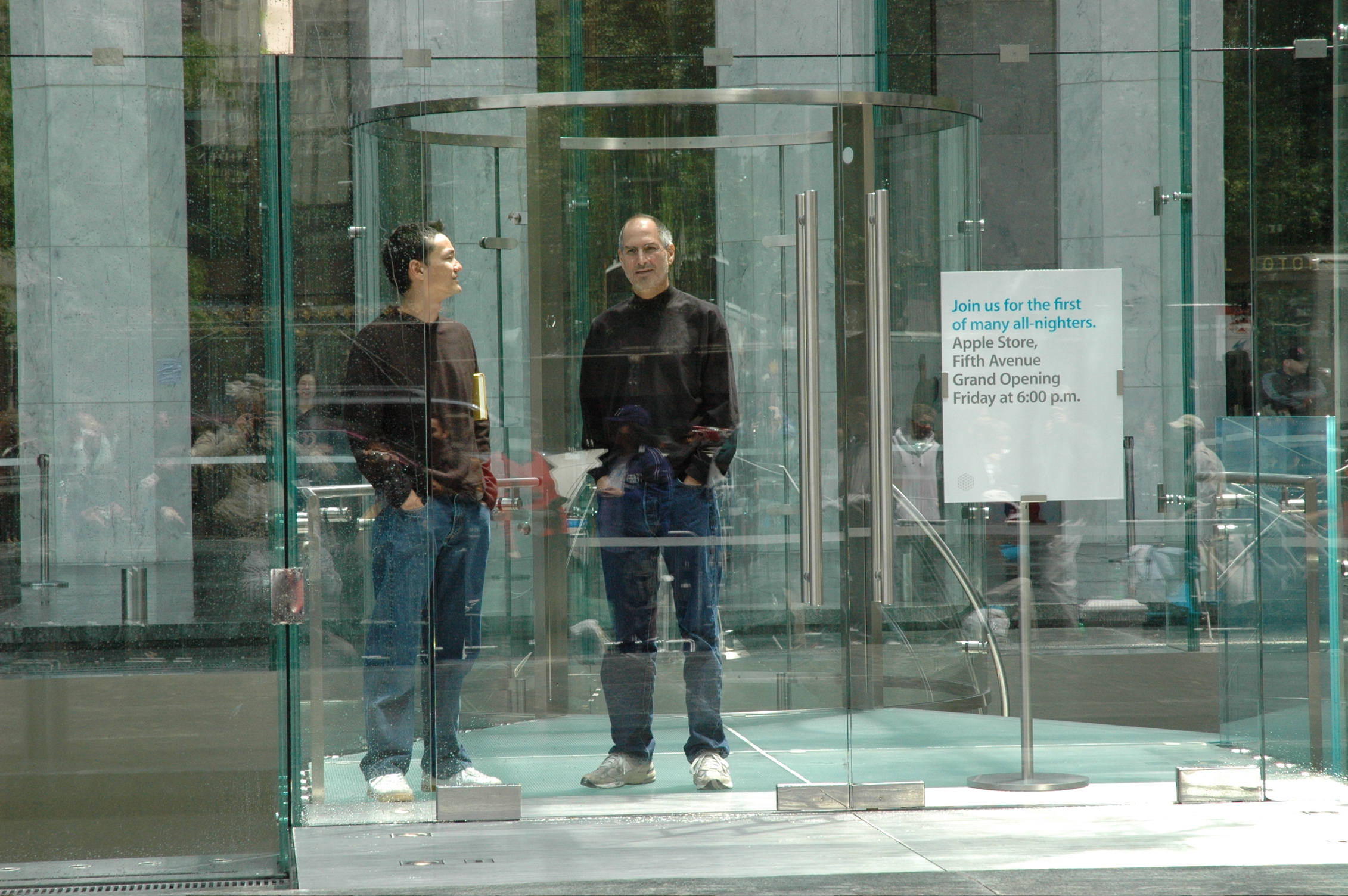 Steve Jobs inside